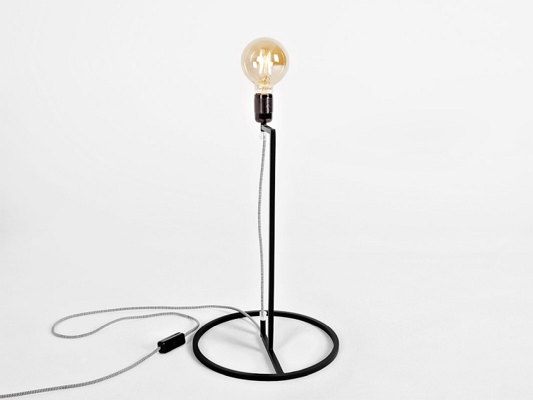 Lampa Stołowa Strang Table 31x36 Czarny