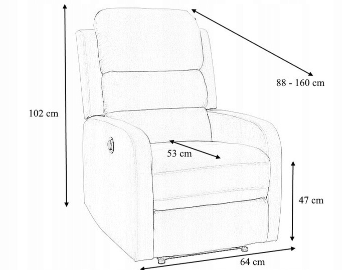 Fotel Rozkładany PEGAZ Velvet Zielony Bluvel 78