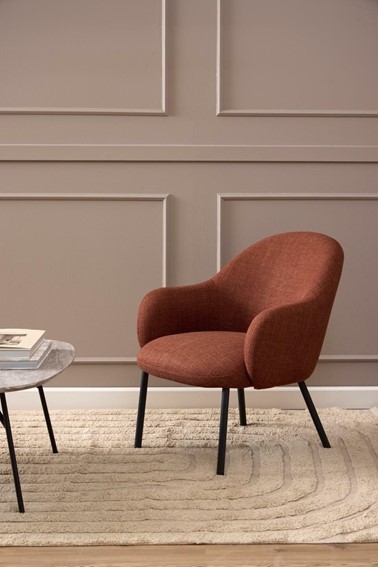Fotel SPENCER Terakotowy Basel 44