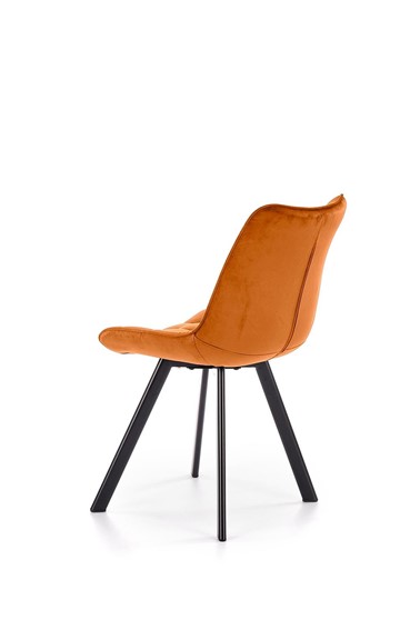 Krzesło K332 Czarny/Cynamonowy