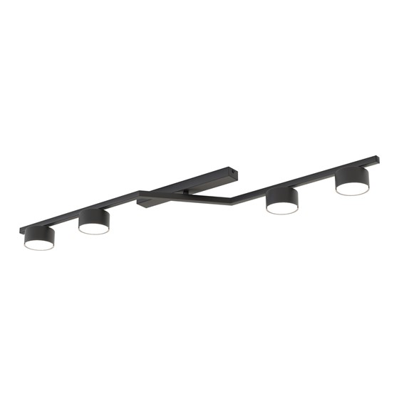 Lampa Sufitowa SKAN 4 Czarny