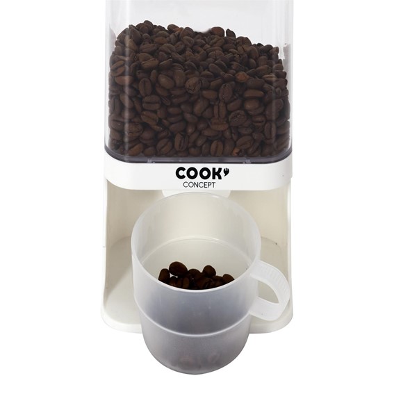 Dozownik na Produkty Sypkie z Miseczką 1,5l