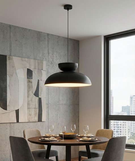 Lampa Wisząca MEGA 1 Czarny