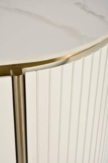 Komoda STILIG ST121 Biały/Złoty