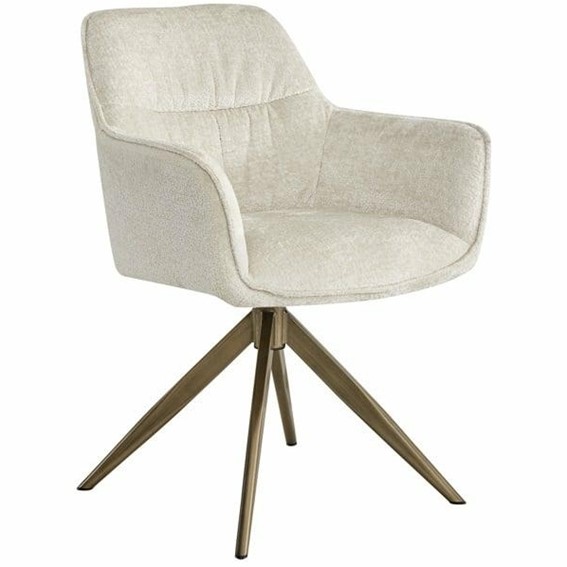 Krzesło Obrotowe ALINE Białe