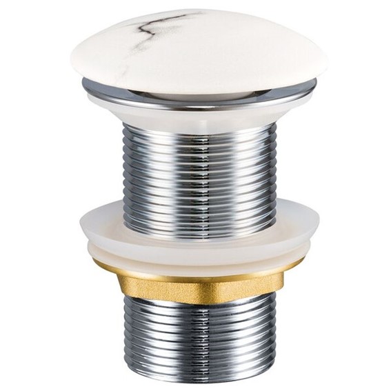 Korek do Umywalki Biały Mat