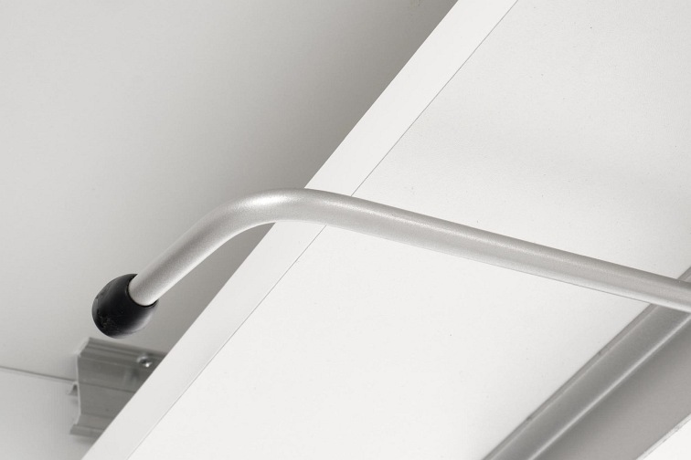 Ławostół Rozkładany BUSETTI (126-167)x70 Biały Mat