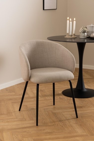 Krzesło ELEANOR Beżowy