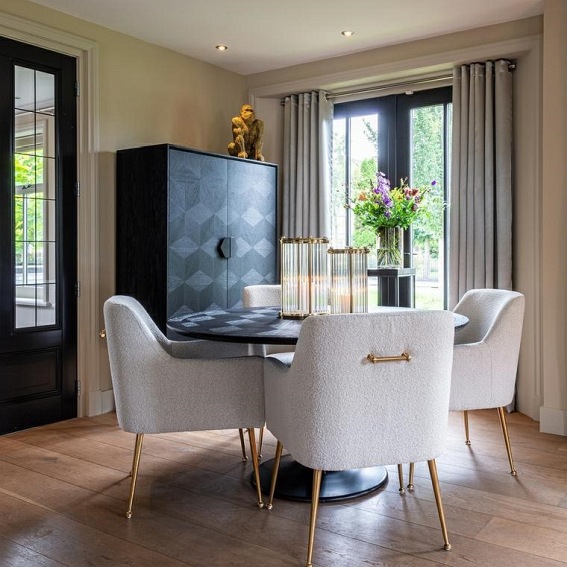 Komoda BLAX - 2 drzwiowa Czarny