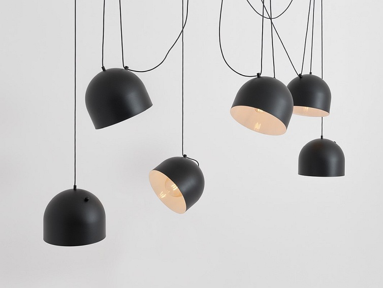 Lampa wisząca POPO L 6 – czarny