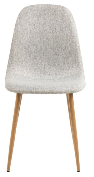 Krzesło CELIA Szary Jasny/ Naturalny