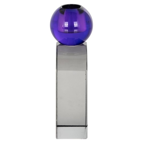 Świecznik PHELINE Fioletowy