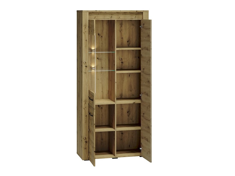 Witryna Artis 04 40x92x200 Dąb Artisan