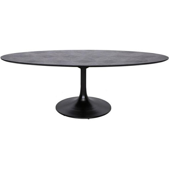 Stół BLAX fi250 Czarny