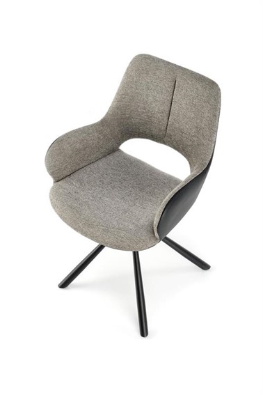 Krzesło K494 Czarny/Popielaty