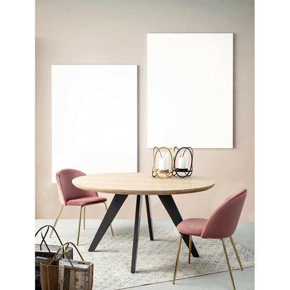 Krzesło TANYA VELVET Różowy