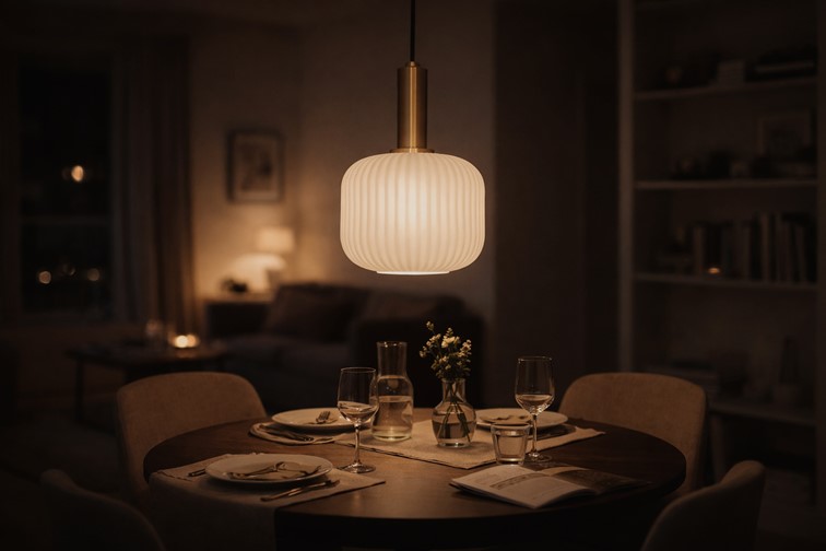 Lampa Wisząca FABIO K-5871 Czarny/Złoty/Biały