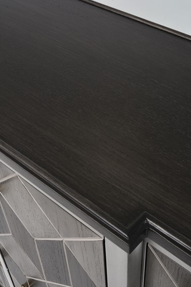 Komoda STILIG ST504 Szary/Brązowy