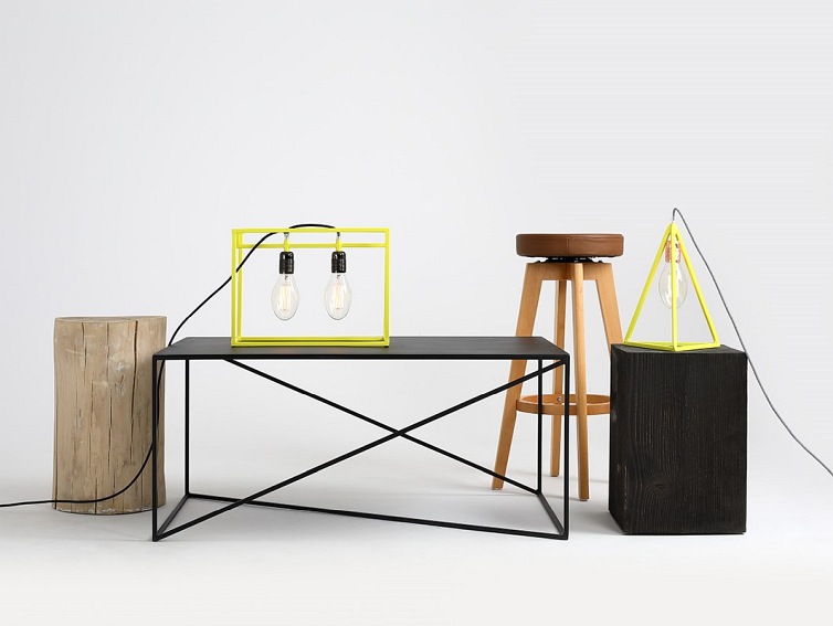 Stół kawowy MEMO METAL 100×60