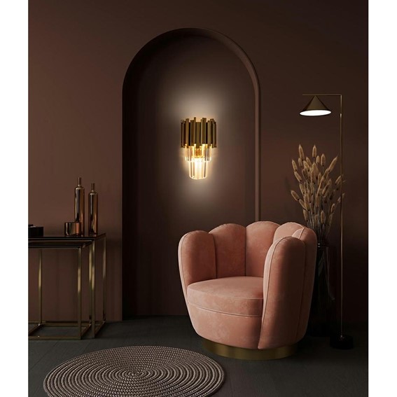 Lampa Ścienna IMPERIAL WALL Złoty