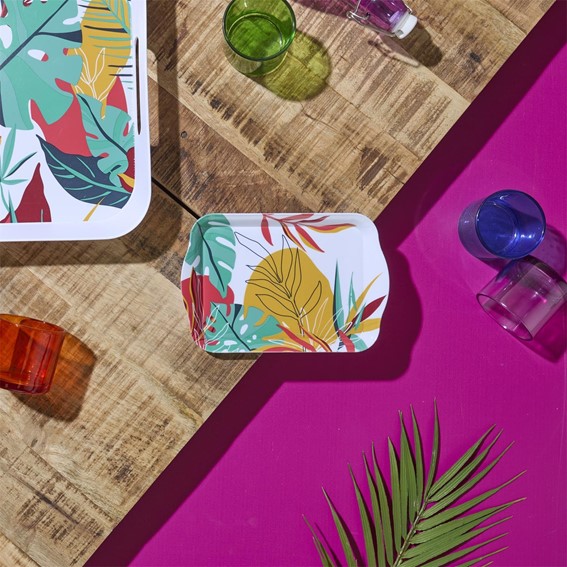 Taca do Serwowania PARADISE EXOTIC 21x14cm Wielokolorowy