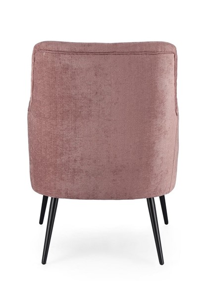 Fotel ERNESTINE ARM Różowy