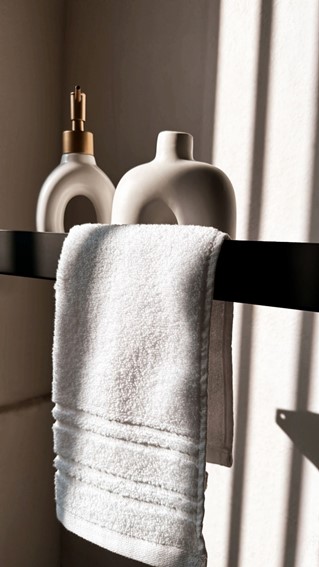 Półka Łazienkowa SF02-600-B Czarny