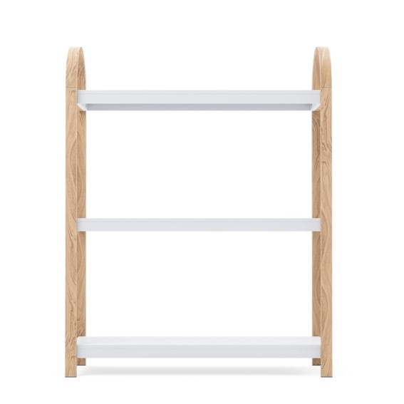 Półka Wolnostojąca BELLWOOD Biały/Naturalny