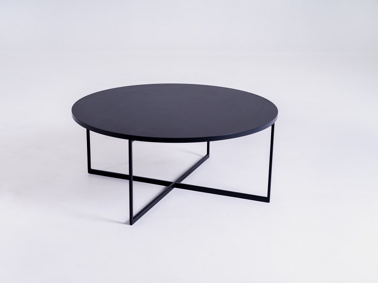 Stół Kawowy NIKO fi80 Czarny