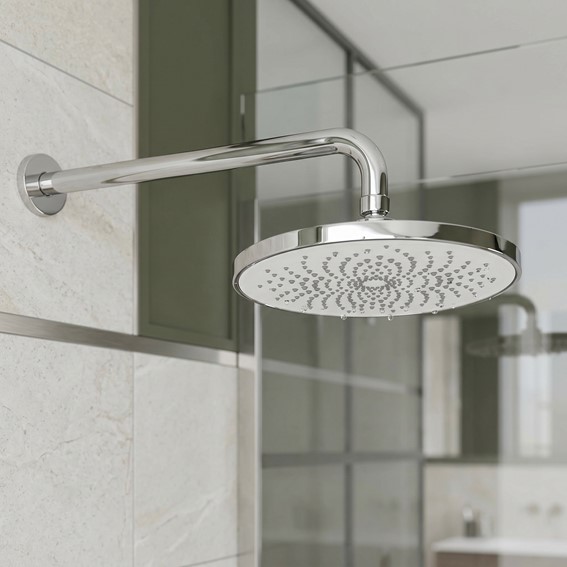 Ramię Do Deszczownicy Okrągłe JS-9021 40cm Chrom