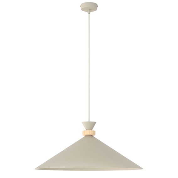 Lampa Wisząca OLIVO 1L Beżowy
