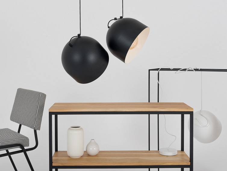 Lampa Wisząca Popo L 2 27x23x250 Czarny