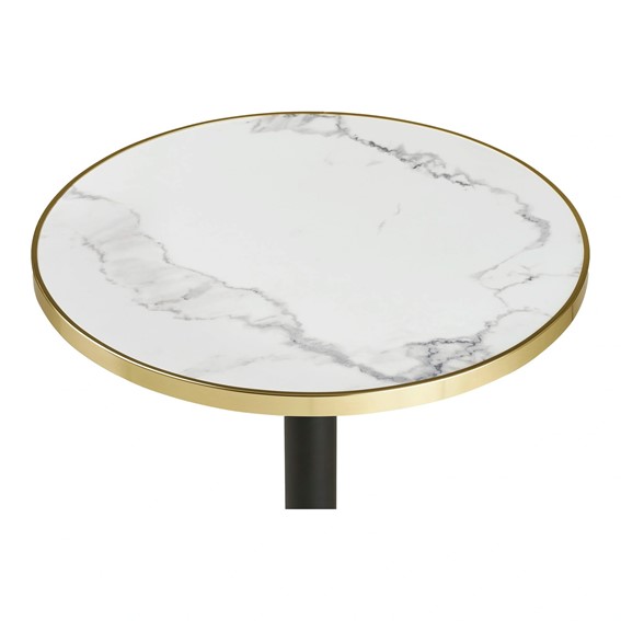 Stół Bistro HOUSE NORDIC fi60 Biały Marmur