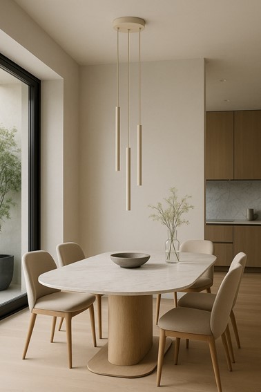 Lampa Wisząca SUNO K-5836 Beż