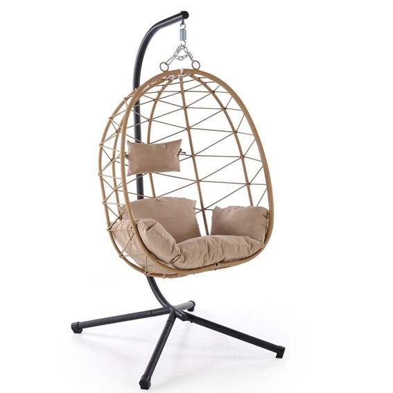 Fotel Ogrodowy SNAKE Naturalny/Beżowy