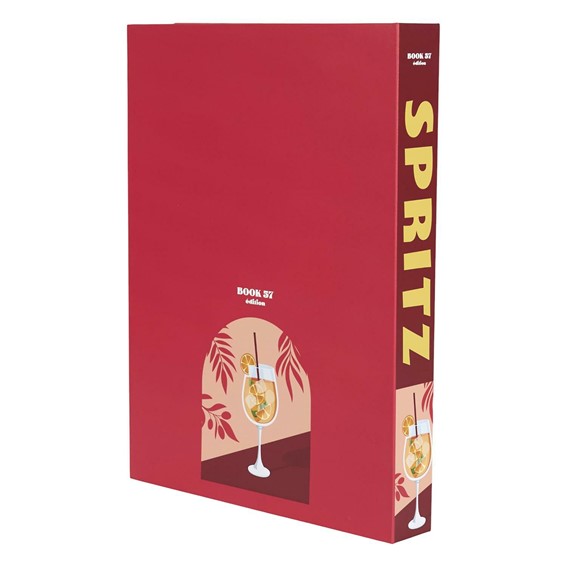 Pudełko Książka SPRITZ Czerwony