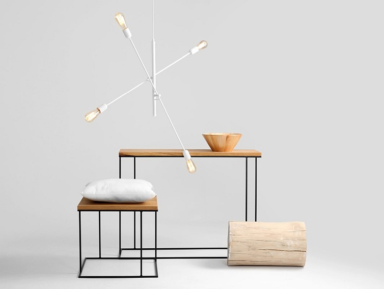 Lampa Wisząca Twigo 4 100x250 Biały