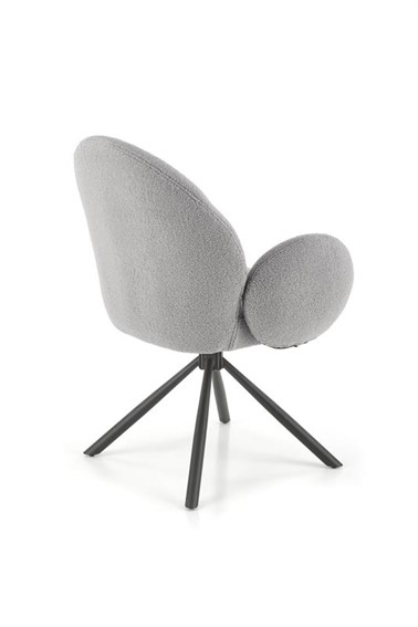 Krzesło K498 Czarny/Popielaty