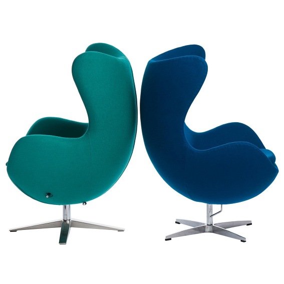 Fotel Jajo 66x78x106 Niebieski Kaszmir Premium 23