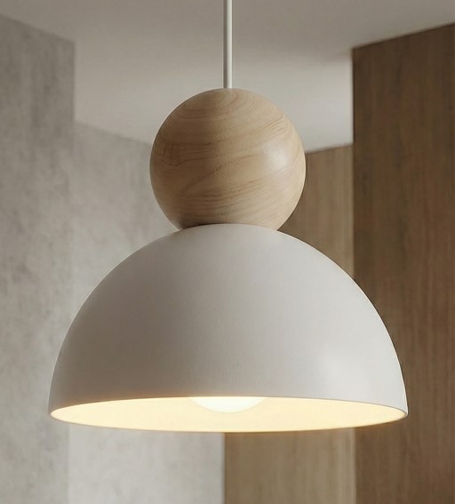 Lampa Wisząca KAKI 3 Biały