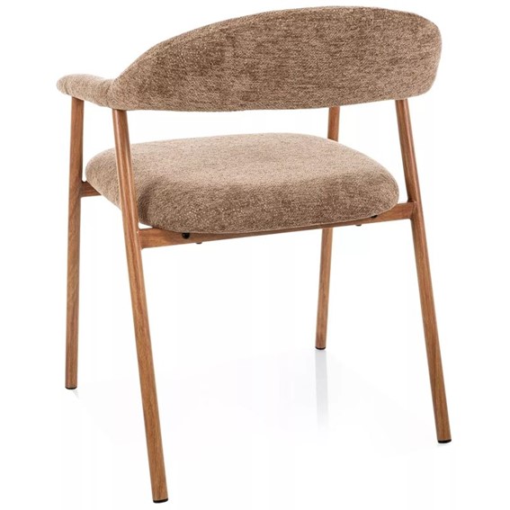 Krzesło LAGOS D Raven Latte/Dąb