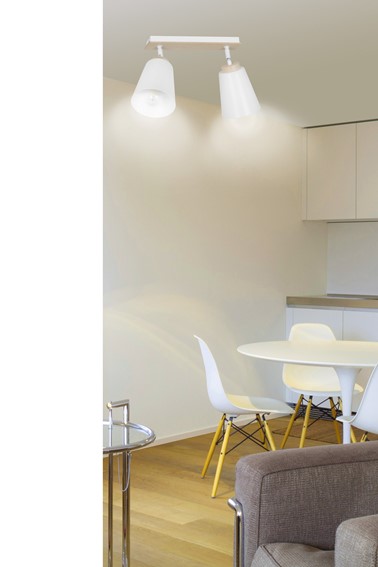 Lampa Sufitowa ATLAS 2 Biały