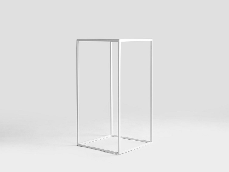 Stolik TENSIO METAL 30 Biały