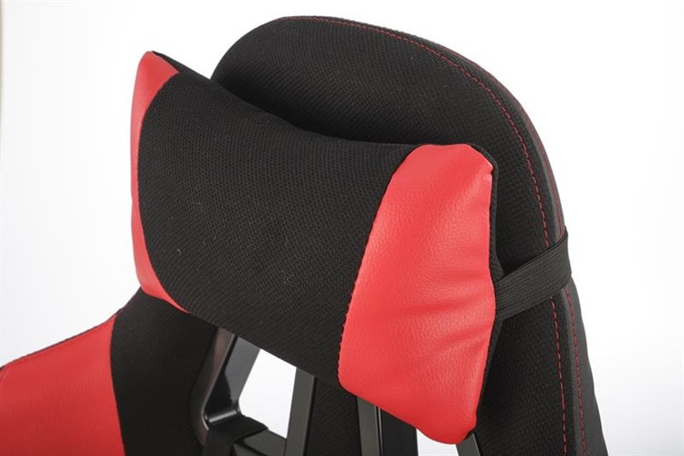 Fotel Gamingowy Obrotowy DRAKE Czarny/Czerwony