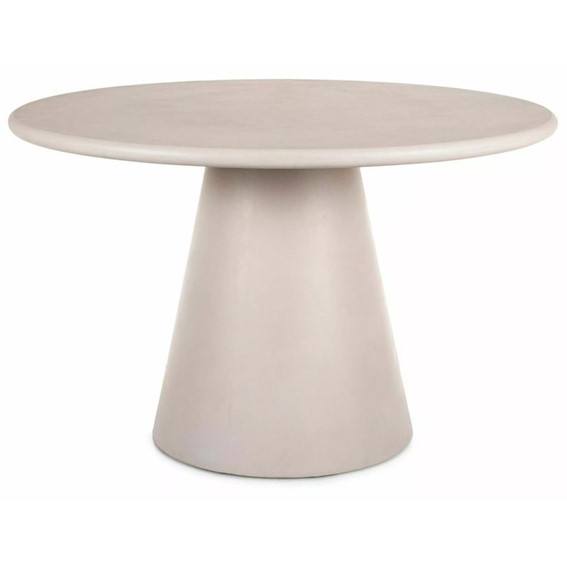 Stół AURORA Fi120cm Jasny Szary