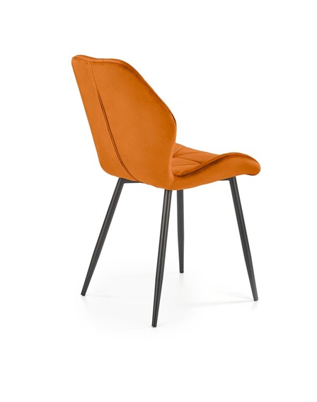 Krzesło K453 Czarny/Cynamonowy