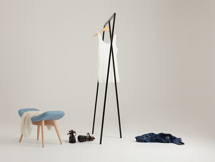 Wieszak KAYA L Czarny