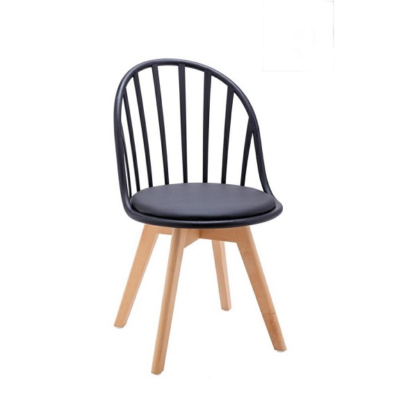 Krzesło ALBERT Czarne/Buk
