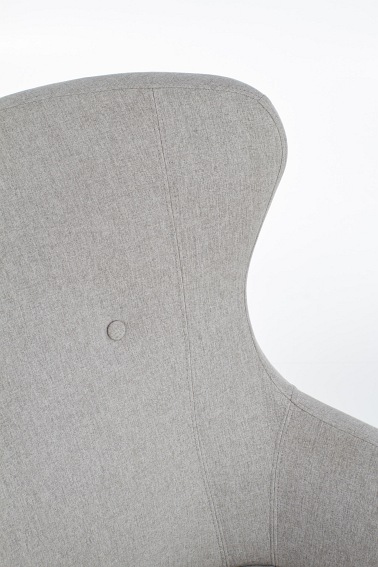 Fotel Wypoczynkowy COTTO Jasny Popiel