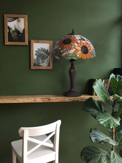 Lampa Stołowa SUNFLOWER K-G16814 Wielokolorowy